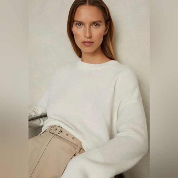 Reiss Martha Cashmere Jumper - Picture 8 of 10
